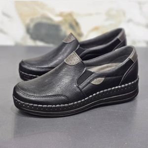 مشخصات کفش زنانه طبی جیران  دست دوز (همراه با کفی طبی خارپاشنه)