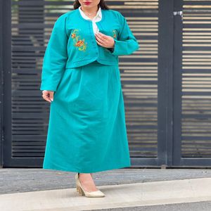 کت دامن لنین گلدوزی 852