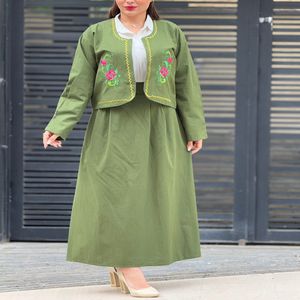 کت دامن لنین گلدوزی 852