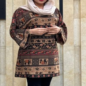 تونیک سایزبزرگ فیل طرح اندونزی 1159