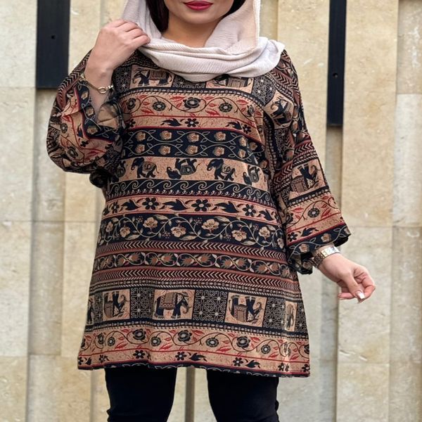 تونیک سایزبزرگ فیل طرح اندونزی 1159