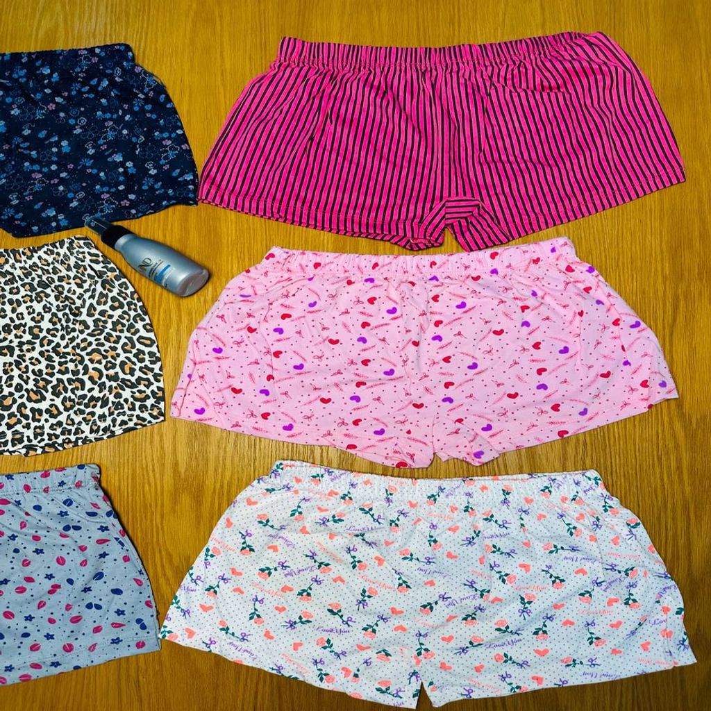 خرید اینترنتی قیمت شورتک نخی زنانه آذر کد 1004