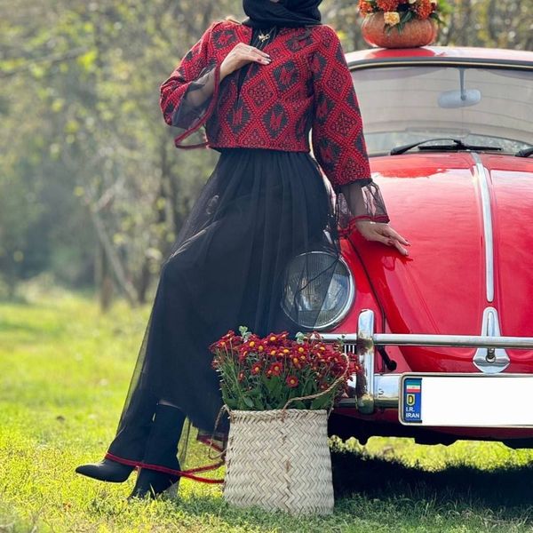 مدل یلدایی کت دامن