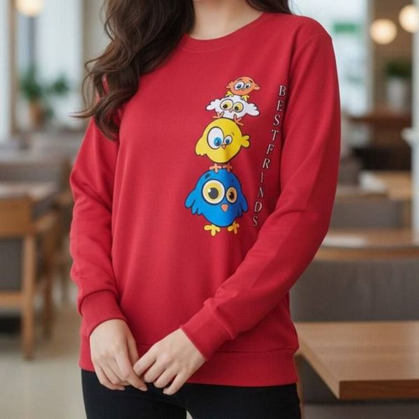 بلوز زنانه دورس اسپان طرح جوجو رنگی