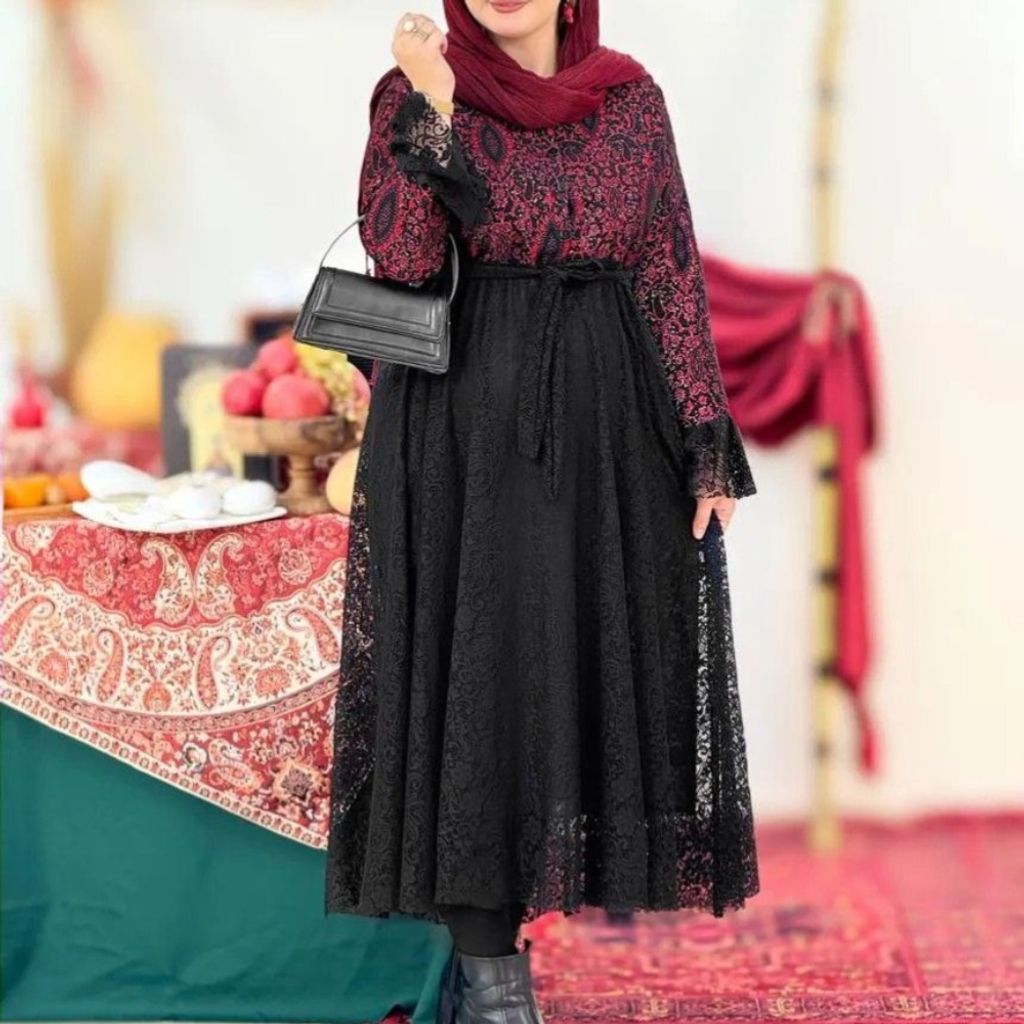 خرید انلاین پیراهن یلدایی فروغ