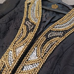 خرید اینترنتی مانتو ژاکارد مزونی کار دست