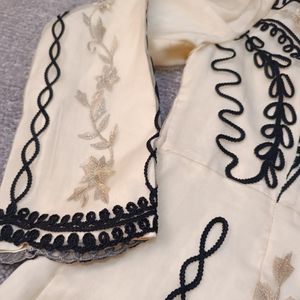 خرید آنلاین مانتو مجلسی مزون دوز حریر شیشه ای