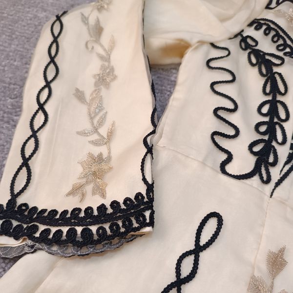 مانتو مجلسی مزون دوز حریر شیشه ای