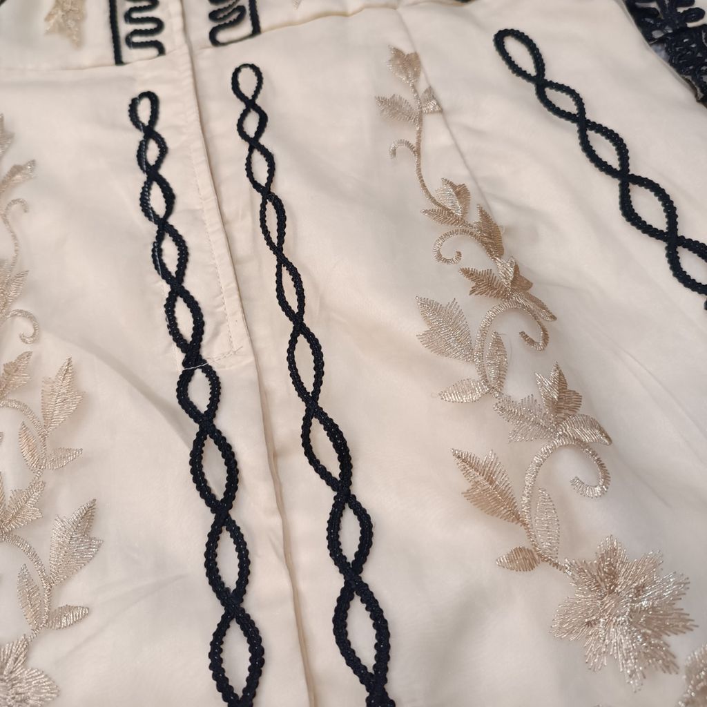 فروش اینترنتی مانتو مجلسی مزون دوز حریر شیشه ای