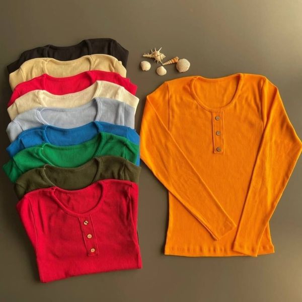 بلوز زنانه کبریتی آستین دار فری تا سایز 44