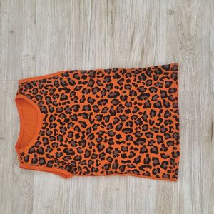 خرید اینترنتی تاپ کبریتی پلنگی زنانه فری سایز، فول کش، رنگبندی خاص و جذاب