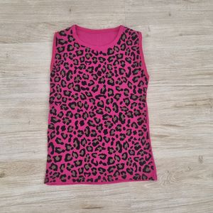 قیمت ارزان تاپ کبریتی پلنگی زنانه فری سایز، فول کش، رنگبندی خاص و جذاب