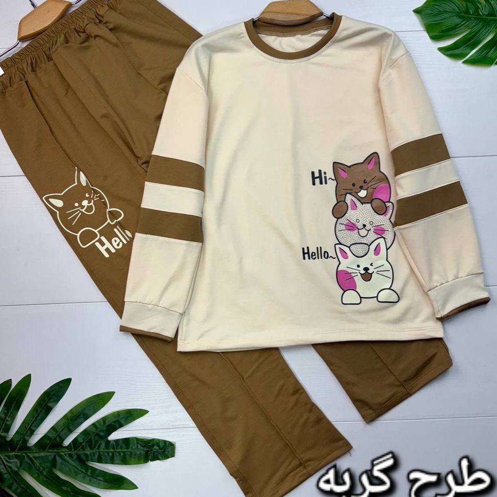 خرید اینترنتی ست بلوز شلوار طرح مایا