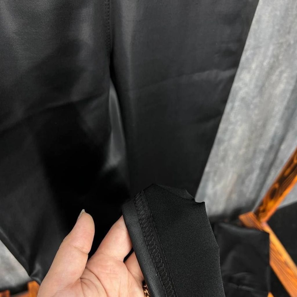 قیمت لگ شاین طرح چرم زنانه مشکی رنگ فری تا سایز 44