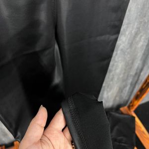 قیمت لگ شاین طرح چرم زنانه مشکی رنگ فری تا سایز 44