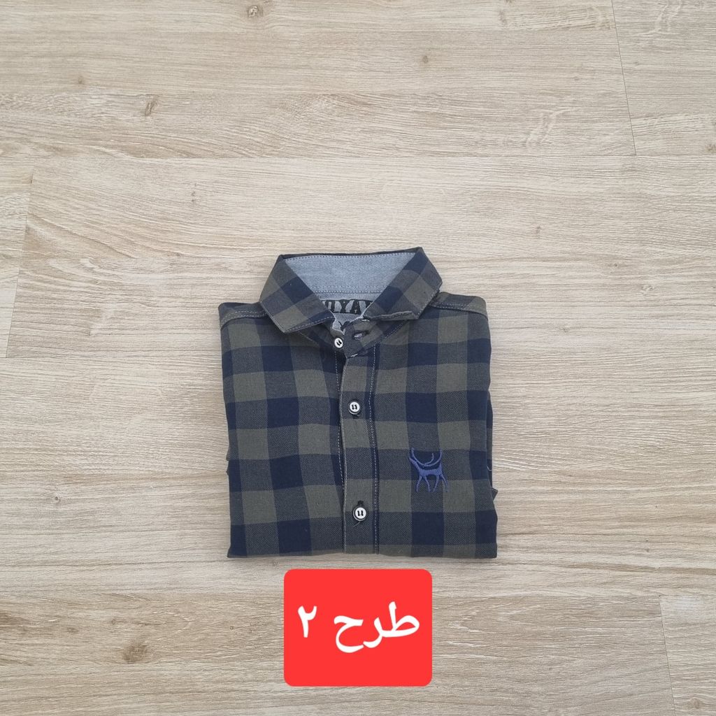 فروش اینترنتی پیراهن پسرانه چهارخانه نخ پنبه‌ای | استایل شیک، راحتی بی‌نظیر، رنگبندی