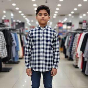 مشخصات پیراهن پسرانه چهارخانه نخ پنبه‌ای | استایل شیک، راحتی بی‌نظیر، رنگبندی