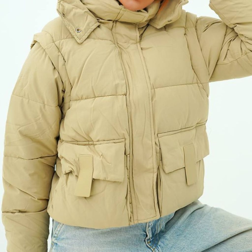 مشخصات کاپشن پافرشو زنانه