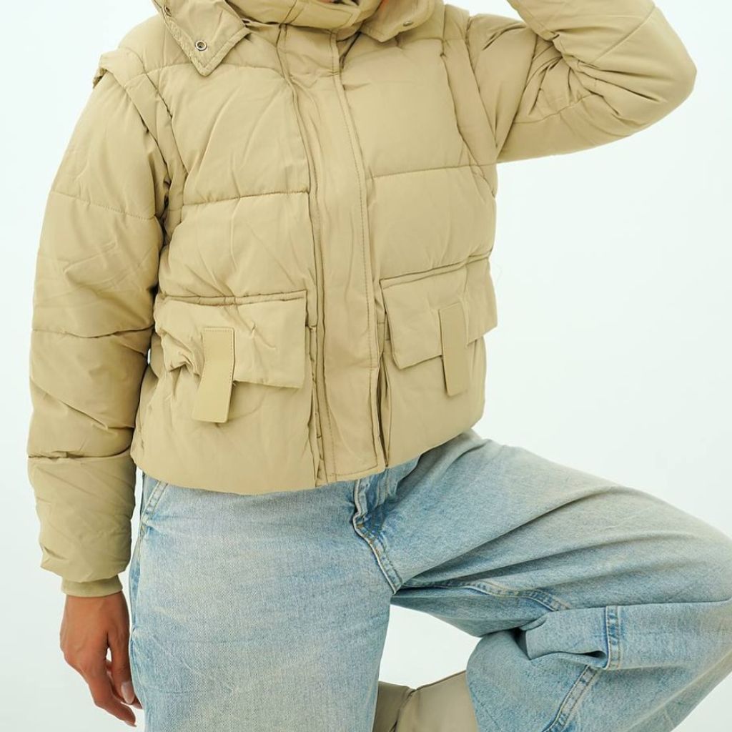 قیمت ارزان کاپشن پافرشو زنانه