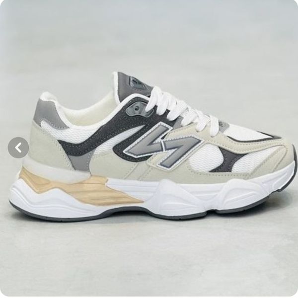 کفش نیوبالانس مردانه 9060 خارجی رنگ سفید طوسی