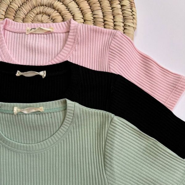 تیشرت کرکره ای پنبه خالص