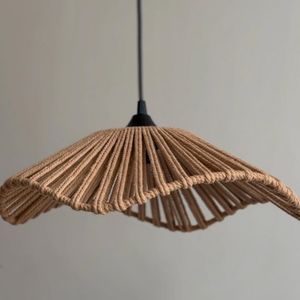 لوستر مکرومه بافی مدل لیا