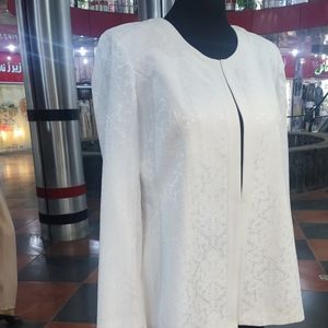 قیمت کت زنانه مجلسی ژاکارد سفید