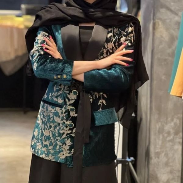 کت زنانه مجلسی مخمل ترک اعلا