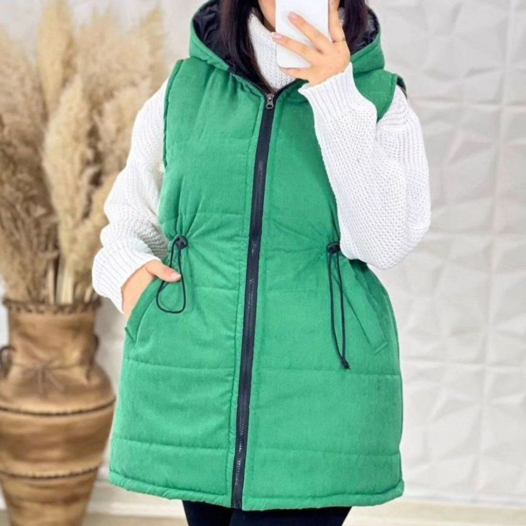 مشخصات پافر زنانه طرح کمرگت