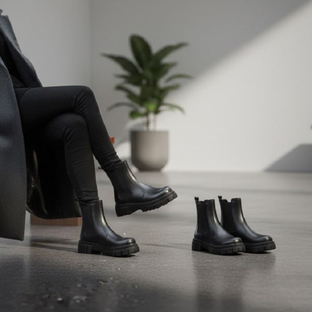 قیمت نیم بوت زنانه چلسی دوطرف کش