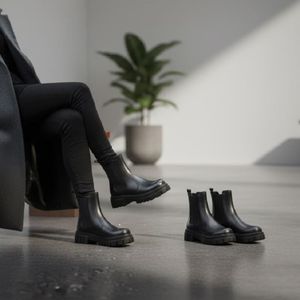 قیمت نیم بوت زنانه چلسی دوطرف کش