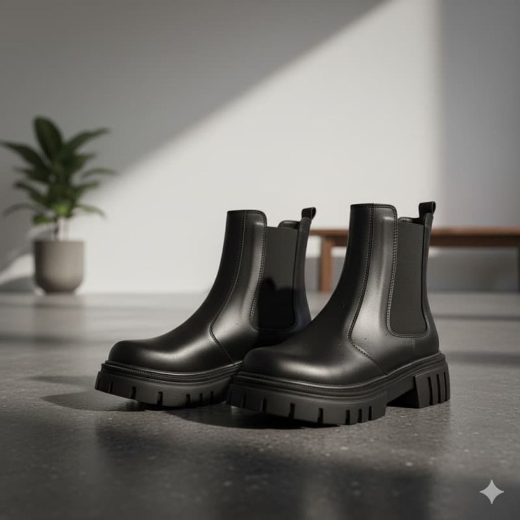 خرید انلاین نیم بوت زنانه چلسی دوطرف کش