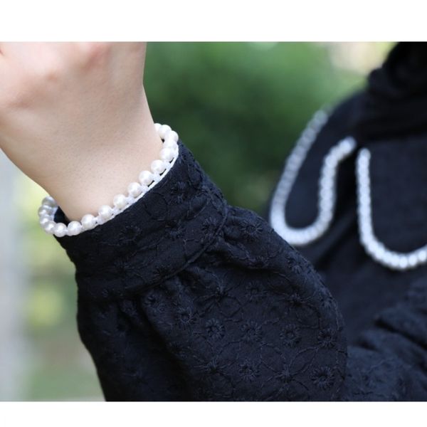 شومیز خامه دوزی مشکی