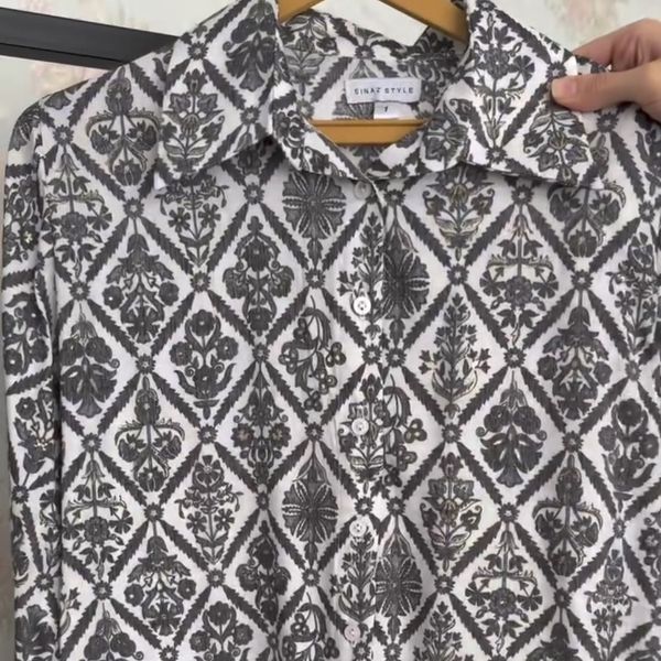 مانتو نخی بلند، جنس باتیک هندی