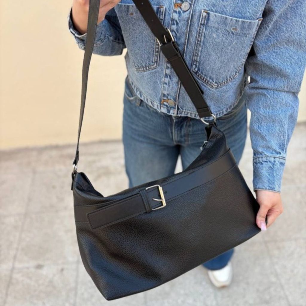 خرید اینترنتی کیف دوشی چرمی دخترانه و زنانه مدل سیشل