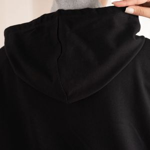 فروش اینترنتی سویشرت دورس ساده مشکی پاد