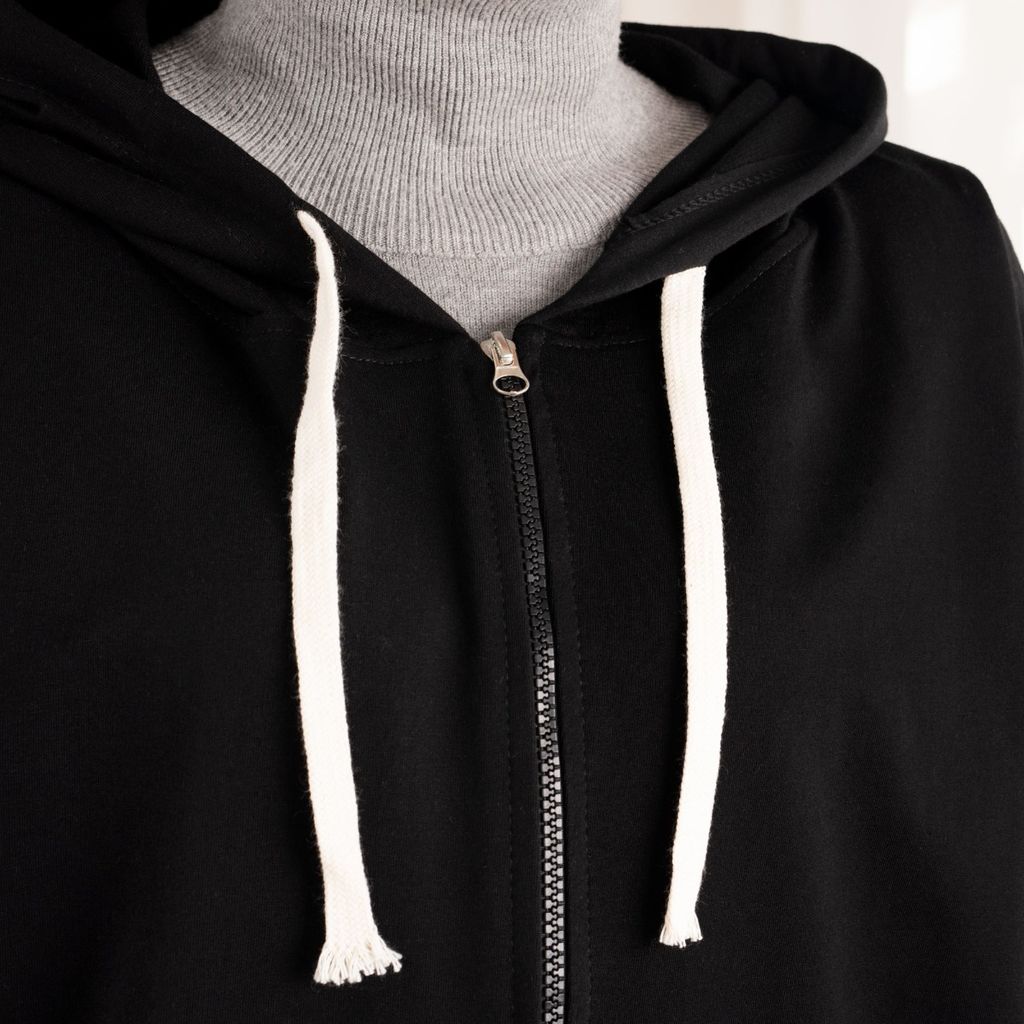 خرید اینترنتی سویشرت دورس ساده مشکی پاد