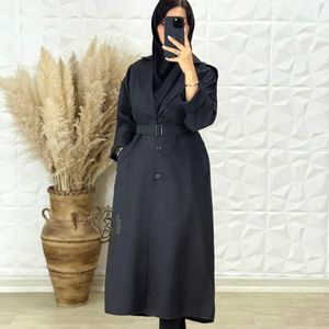 مانتو دانشجویی کمربنددار