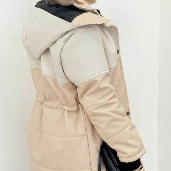 کاپشن چرم آترین نورا