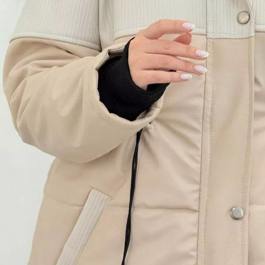 مشخصات کاپشن چرم آترین نورا