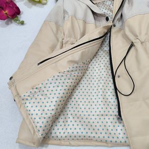 کاپشن چرم آترین نورا