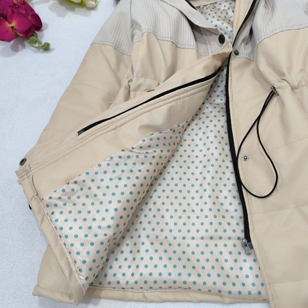 کاپشن چرم آترین نورا