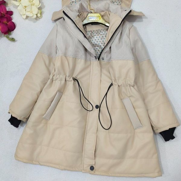 کاپشن چرم آترین نورا