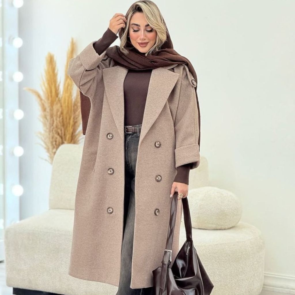 فروش اینترنتی پالتو توییت اعلا نورا