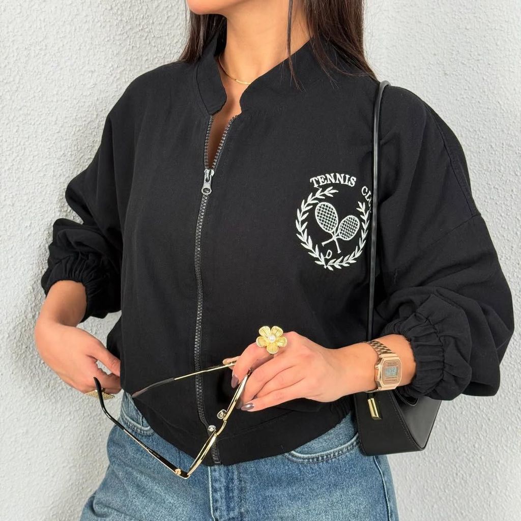 خرید آنلاین بامبر زنانه و دخترانه طرح تنیسی