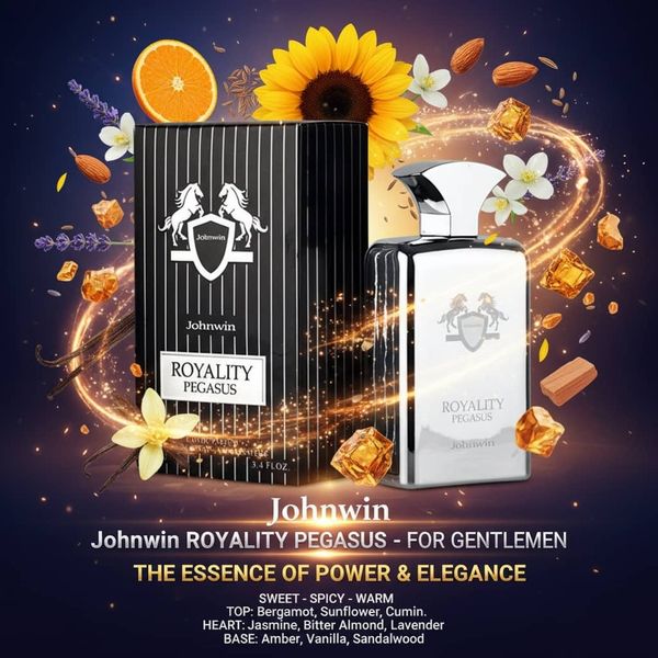 عطر اصل امارات مردانه دو مارلی پگاسوس جانوین جکوینز - گرم و شیرین و تند