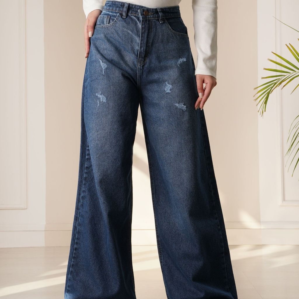 قیمت ارزان شلوار جین بگ الینا پاد