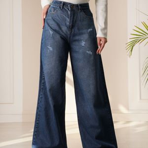 شلوار جین بگ الینا پاد