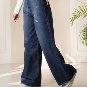 شلوار جین بگ الینا پاد