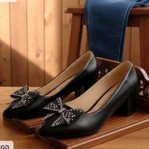 کفش مجلسی زنانه دخترانه37 تا 41 پاپیونی پاخور عالی